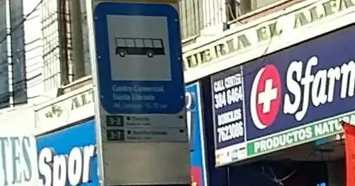 PARADERO SITP CENTRO COMERCIAL SANTA LIBRADA  038A12